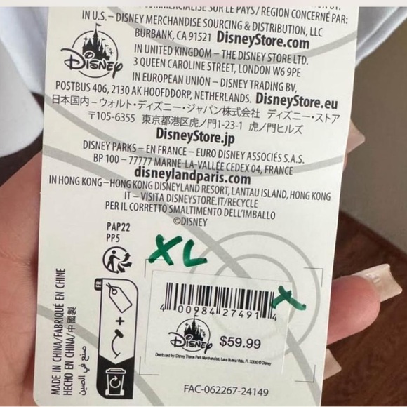 Disney White and Red Mickey Mouse Sweatshirt - Picture 2 of 2